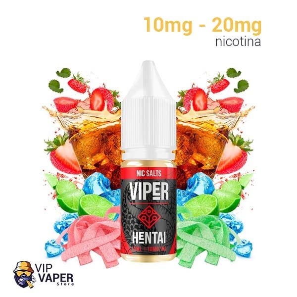 Hentai Nic Salts 10ml - Viper