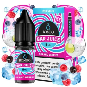 Gin & Berries Ice bar juice bombo