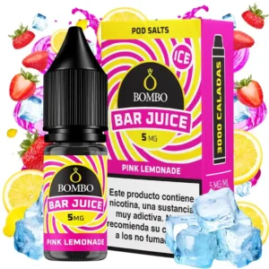 pink lemonade ice bar juice bombo